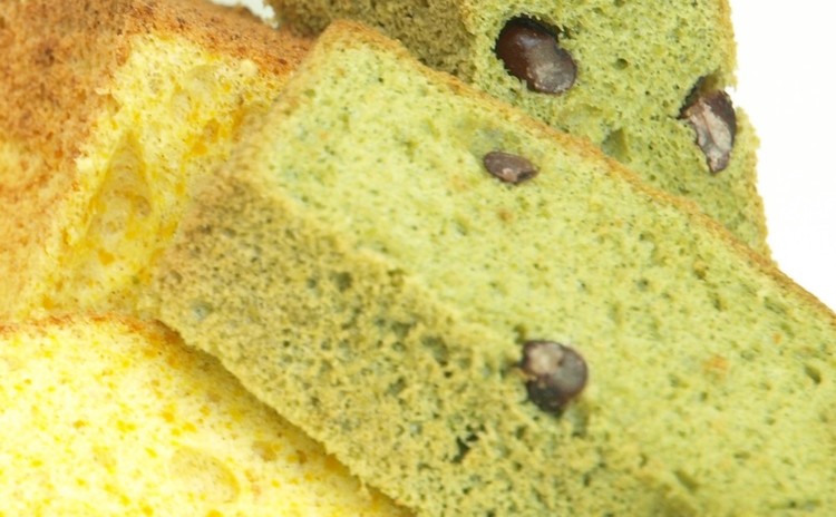失敗知らずのシフォンケーキ かぼちゃ&抹茶小豆 2台持ち帰り