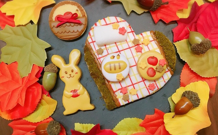 【お子様連れ限定日】もこもこブランケットで紅葉ピクニック☆クッキー
