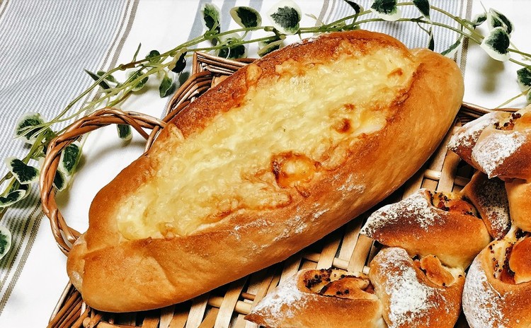 ベーコンエピ&チーズフランス 同じ生地で2種類のパンを作ろう!!