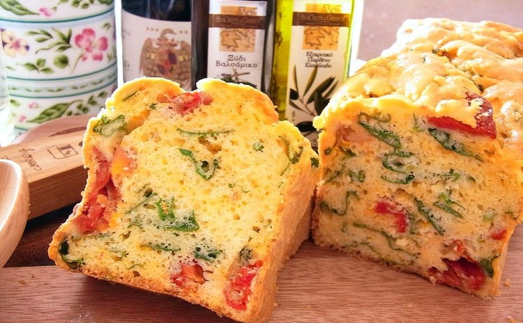 レモンクリームのパスタやパリパリチキンのディアボラ風 簡単ケークサレ