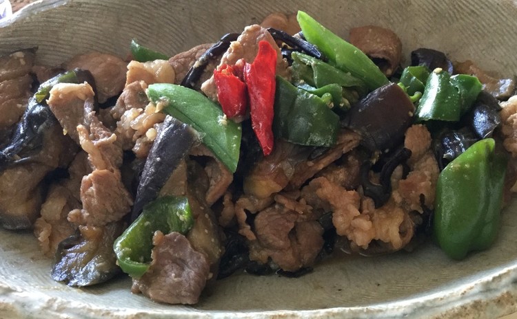 ☆はちみつ決め手deおかず手羽先♪なすと豚肉みそ炒め&ポテトサラダ