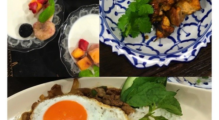 大人気のタイ料理を作りましょう♫ ガバオライスとチキンサテ