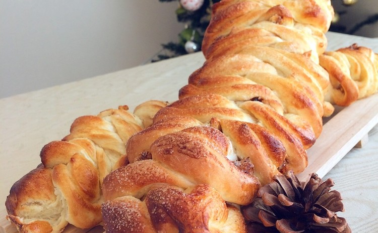 〜クリスマスに〜HBで簡単で可愛くて美味い!ねじりパン