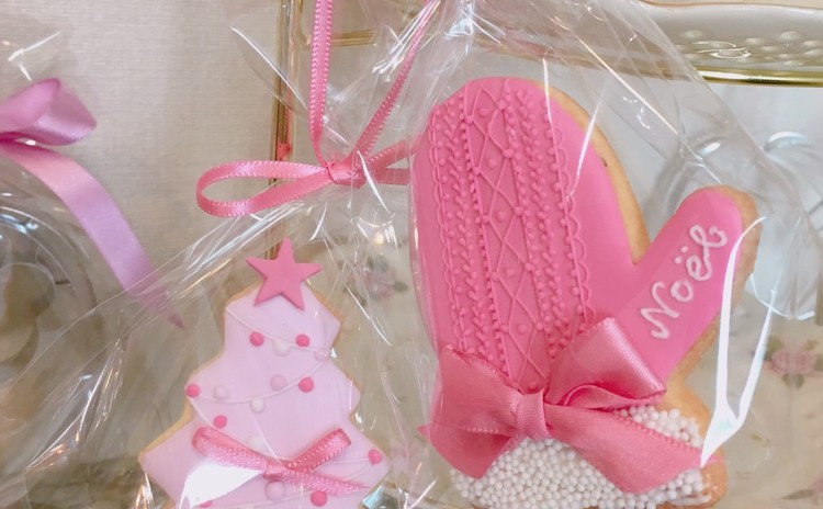 【お子様連れ限定日】ピンクで彩るクリスマス☆アイシングクッキー