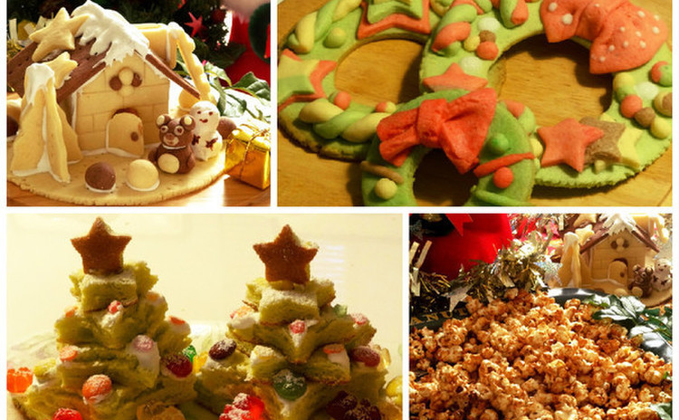 【クリスマス親子3組限定】スイーツで作るクリスマスアイテムが盛沢山☆彡