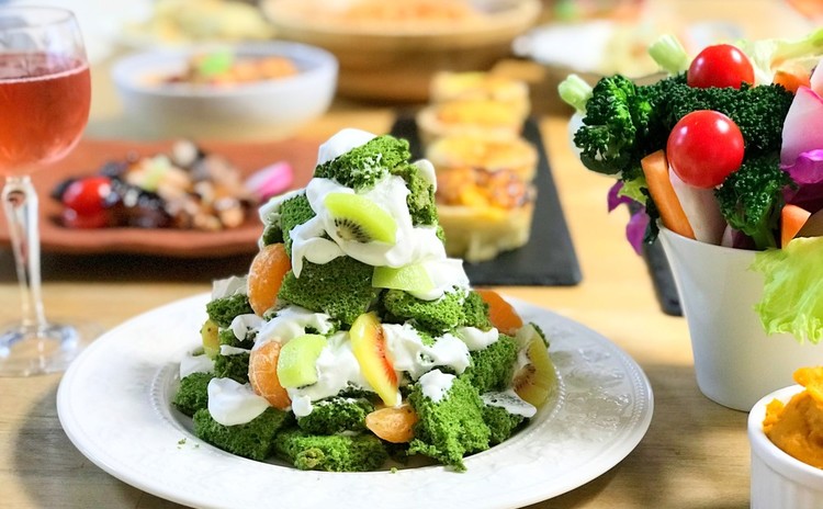 お洒落なクリスマスパーティー料理★きれい、手早く、しかも美味しい♪