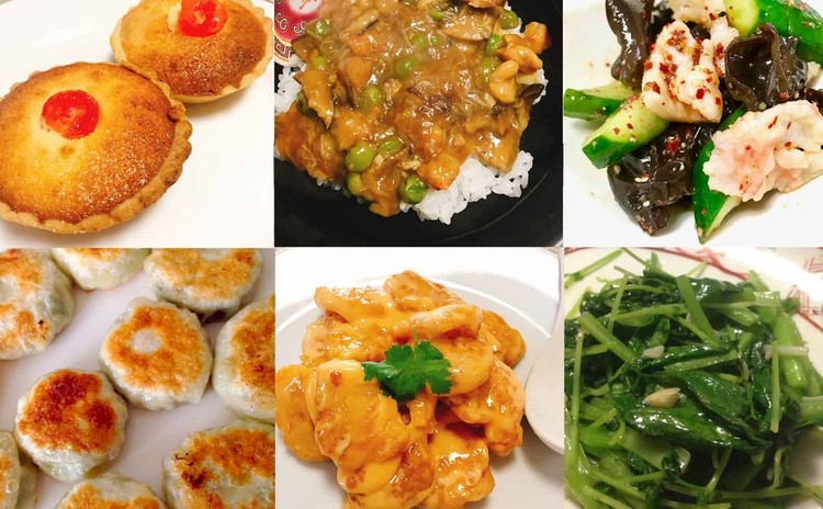 蝦マヨ、福建炒飯、ニラ饅頭、ココナッツタルトなどなど作ります。