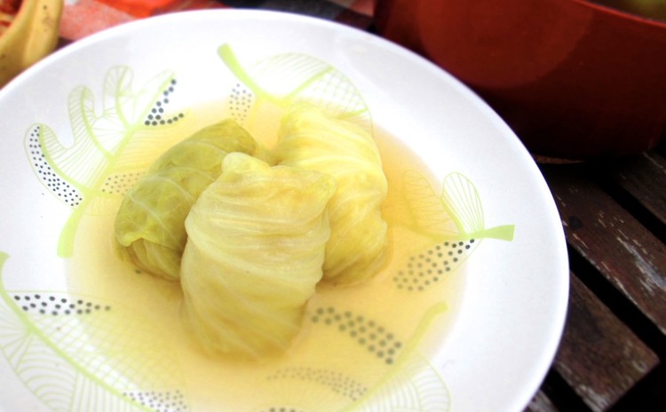 野菜たっぷり やさしいロールキャベツとパンプキンタルト
