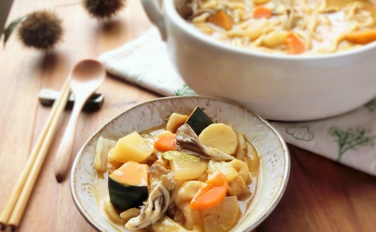 麺から作る山梨名物ほうとう&一人1尾サンマの三枚下ろし 全5品
