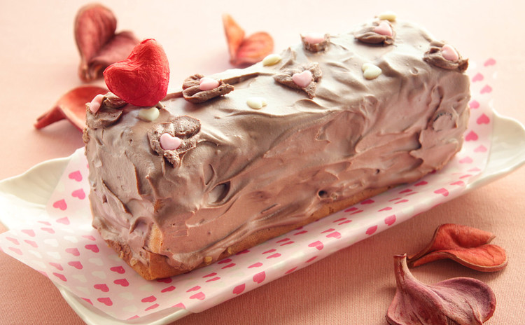 バレンタインは腕に縒りをかけて♥ローストビーフとチョコクリームケーキ