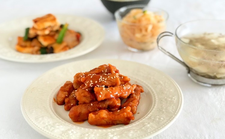酢豚ではなく【糖醋里脊】★ご飯が進む絶品中華料理4品