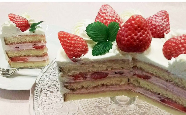 フレッシュストロベリーを丸ごと味わうシャンティ・フレーズ❤