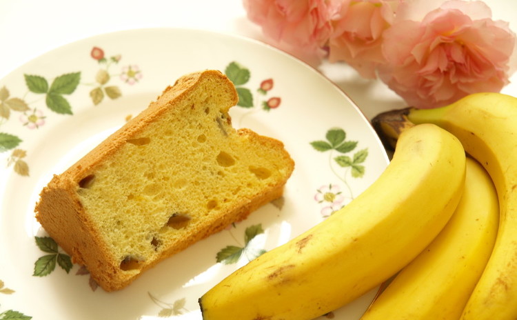 失敗知らずのシフォンケーキ チョコレート&バナナ 2台持ち帰り♪
