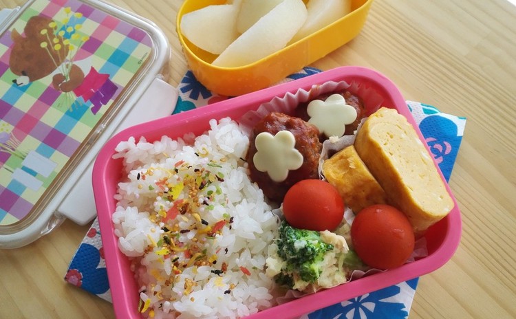 子どものかわいいお弁当。幼稚園、学童弁当スタートに!