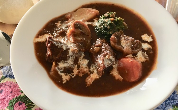 【スイーツorお土産付】白パン ビーフシチュー フィナンシェメニュー♪