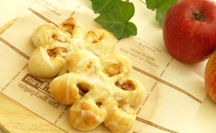 捏ねないパン作り!アップルシナモン&コーヒーシュガー 各6個持ち帰り♪