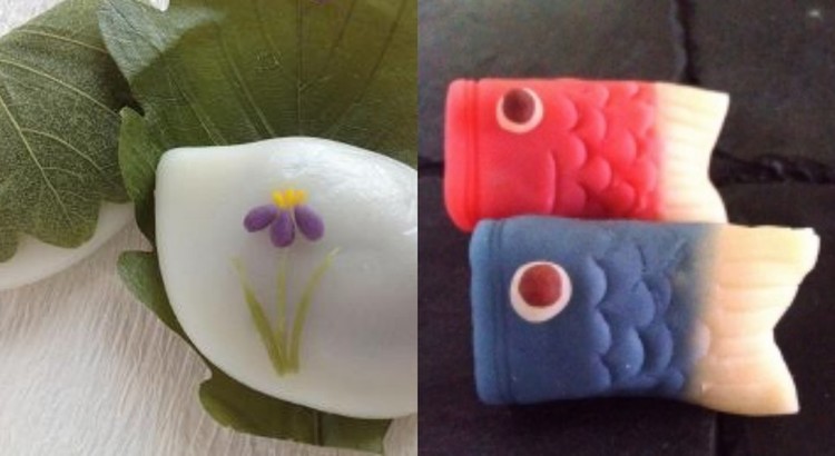 和菓子作りって簡単! 練り切りから作る「こいのぼり」と「柏もち」