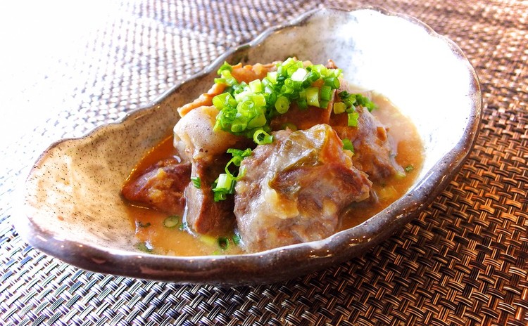 【居酒屋直伝!】牛すじの土手煮と鰯なめろの挟み揚げ他、絶品おつまみ達♪