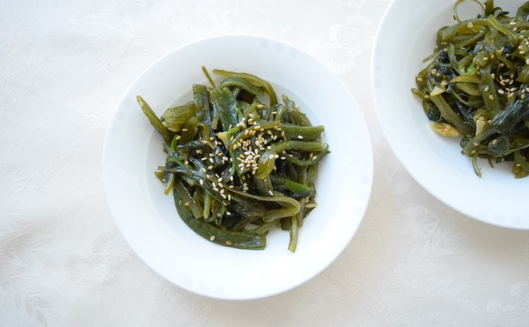 干しダラのスープ(プゴク)とサバとキムチの煮付け