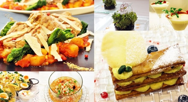 豚ヒレグリルりんごと春野菜ソース・ミルフィーユピスターシュ🌸お土産付