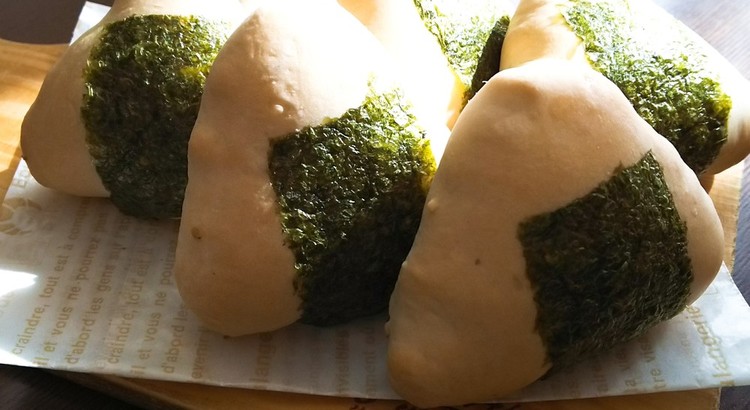 ランチ付☆白神こだま酵母で作る「おにぎりパン」