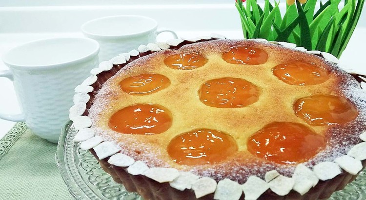 さくさく美味しい甘酸っぱいアプリコットタルトと爽やかオレンジクッキー❤
