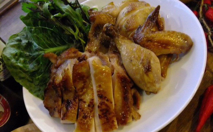プロ直伝♪食事付★ローストチキンの基本1/2羽丸ごと(ガイヤーン編)