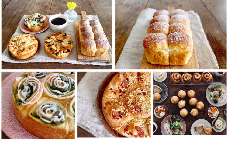 日程追加!*orange bread*3種類のロールインちぎりパン*フィリングたっぷり使います。ランチプレート付き!作ったパンは全ておもち帰りできます*楽しく美味しいパンを作りましょう!!