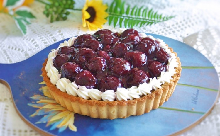 基本の生地・クリームをアレンジ🍒チェリータルト&ブレッツェルクッキー