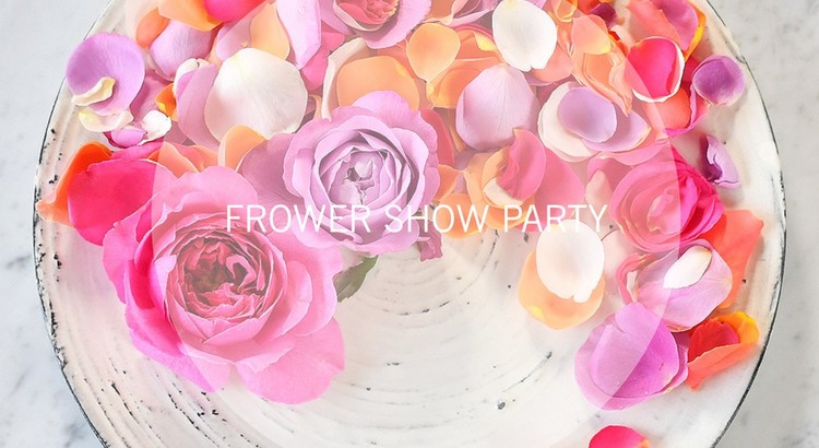 Flower show party 2018春