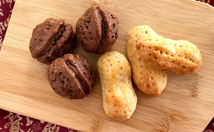 【クルミパイ&ピーナッツパイ】型無しで可愛い中華焼菓子を作ろう