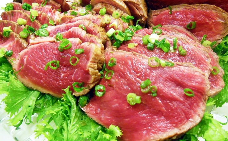牛のたたき味比べ・果物飾り切り・ガトー抹茶他✿土産付