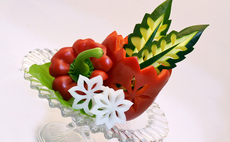 料理に使える!野菜彫刻レッスン!(材料費込)