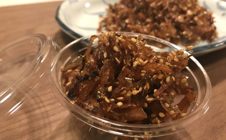 グリンピースごはんと新生姜の佃煮