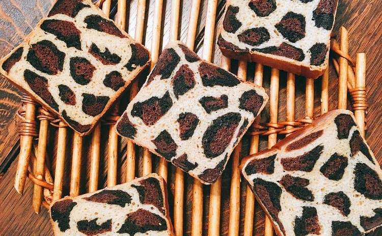 柄パンレッスン🍞③ヒョウ柄パン