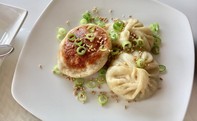 【スイーツorお土産付】皮から手作り焼き小籠包 海鮮おこげ台湾メニュー