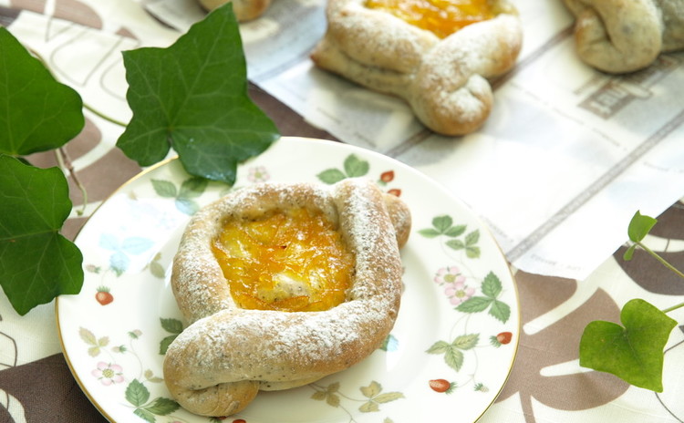 捏ねないパン作り!チョコバナナ&紅茶マーマレード各6個持ち帰り♪ 