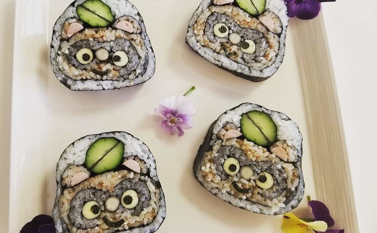 ジュエリーレッスンコラボたぬきの巻き寿司【軽食・お土産つき】