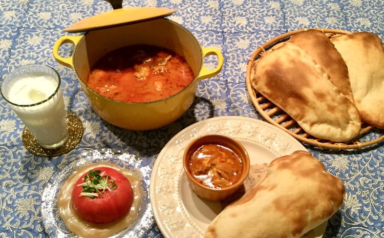 バターチキンカレー&ナン