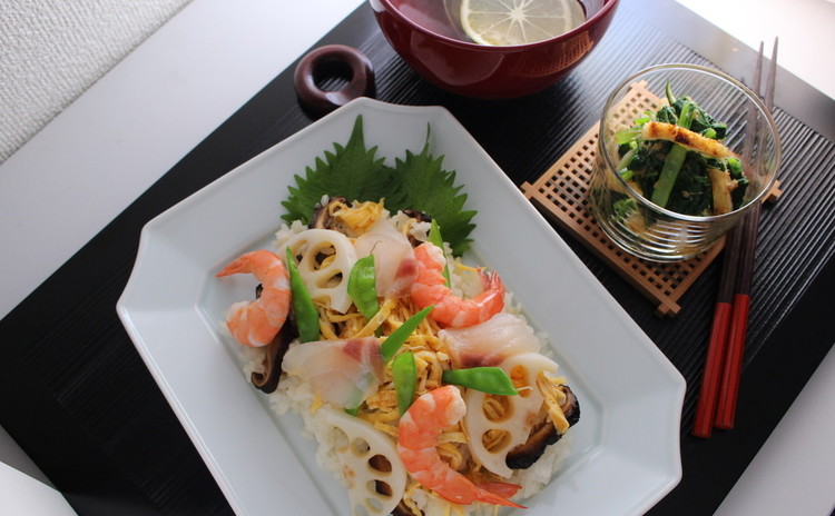 嫁活【ヨメカツ】 料理教室♪和食の基本「ちらし寿司」