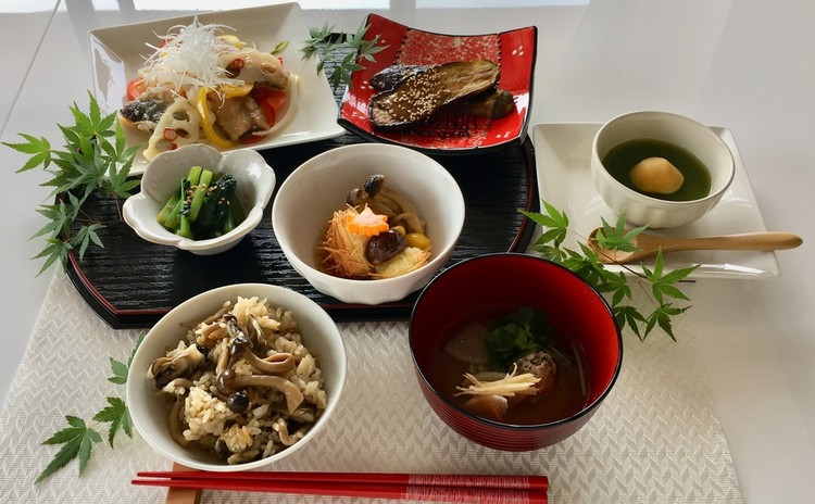【スイーツorお土産付】秋刀魚の南蛮漬け つみれ汁秋和食メニュー全7品