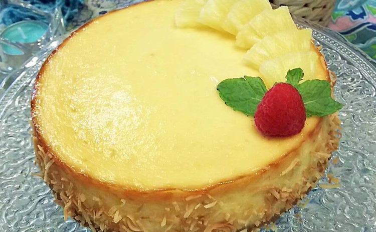フードプロセッサーで作る夏に美味しい冷た~いトロピカルチーズケーキ♪