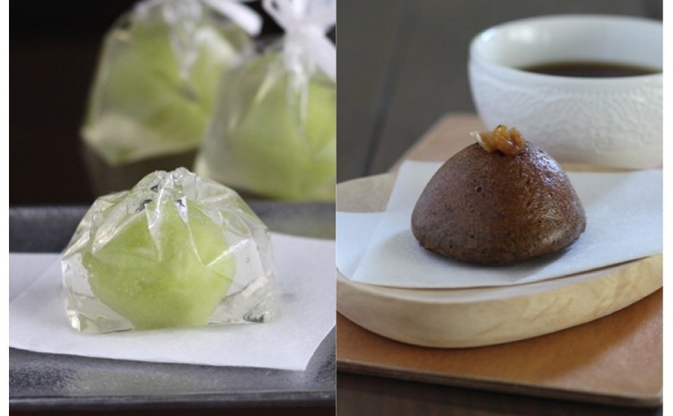 9月/シナモン香る!もっちり「小麦饅頭」とずんだ餡の「錦玉羹」