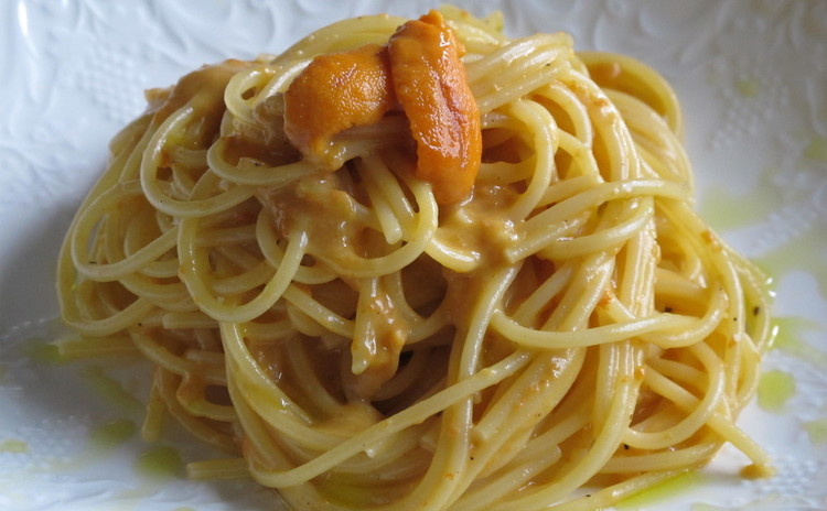 特別な日に「ウニのスパゲッティ」