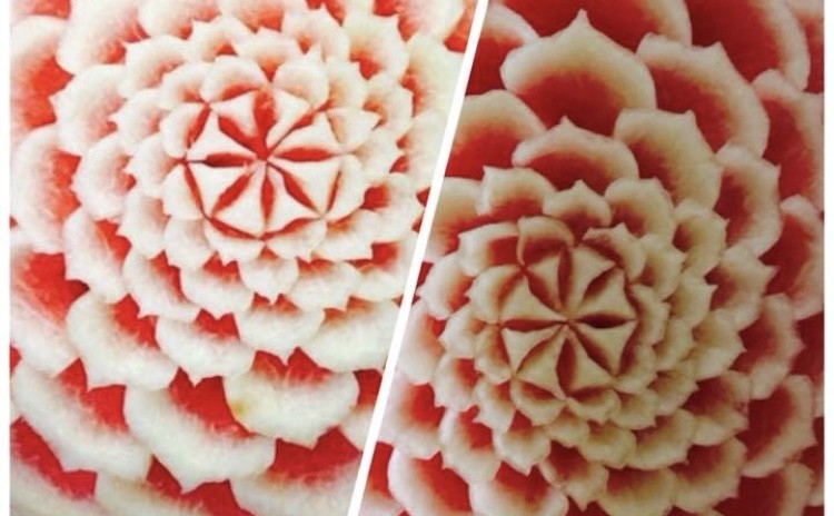 スイカカービング🍉(夏限定)수박카빙.スイカ持ち帰り