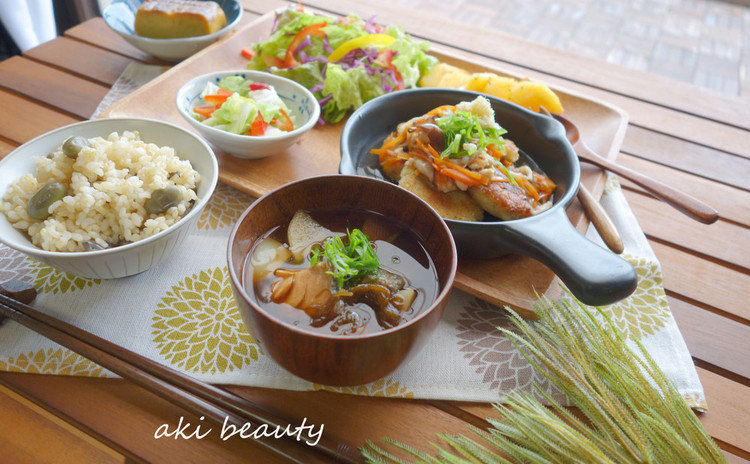 四季の食養生クッキング ~秋旬食材で身体を整える一汁三菜~