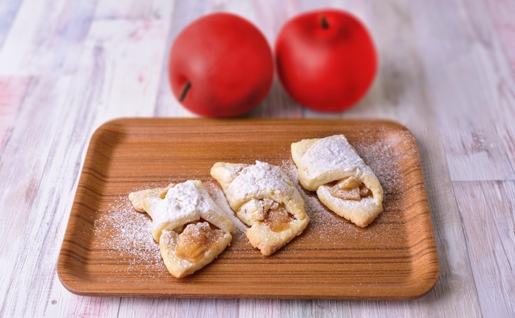 シンプルな秋のタルトでカフェタイム♡砂糖のタルト&ドライフルーツのタルト&りんごのクッキー
