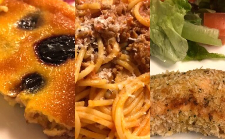定番中の定番!イタリア家庭のミートソース☆魚のインパナート☆チェリーのフラン