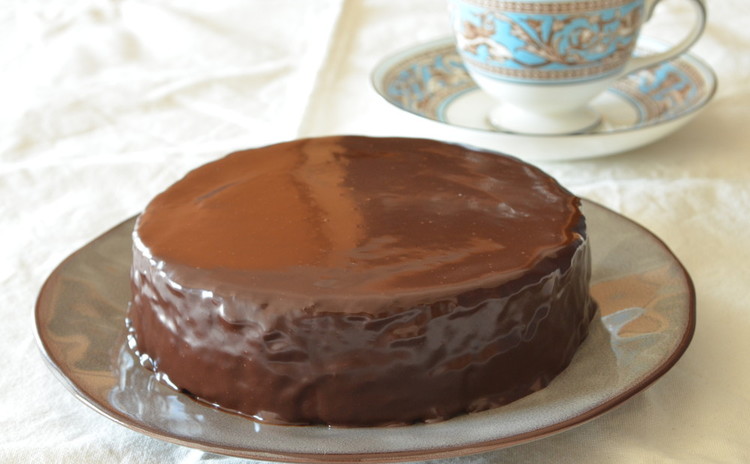 つやつやチョコレートケーキ ザッハトルテ