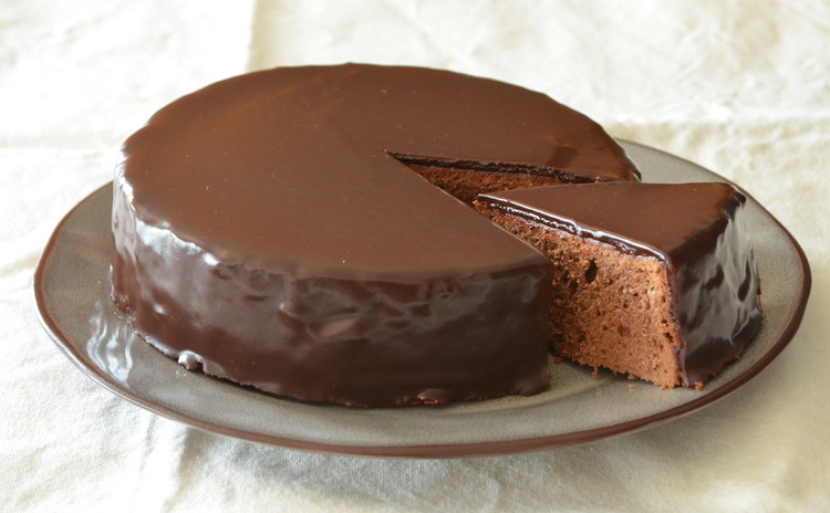 つやつやチョコレートケーキ ザッハトルテ